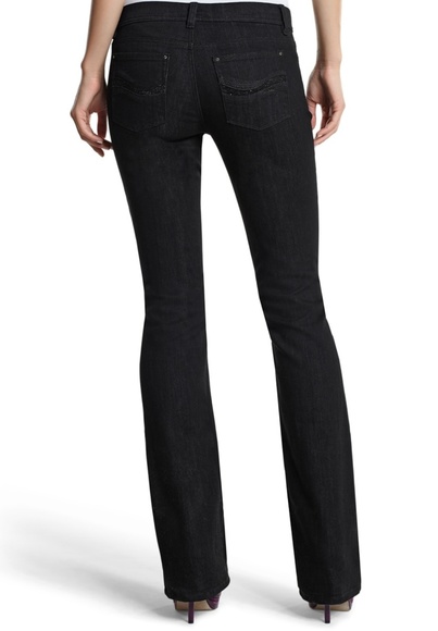 WHITE HOUSE BLACK MARKET ~ Black Jeans~NEW NO TAGS - Picture 2 of 5